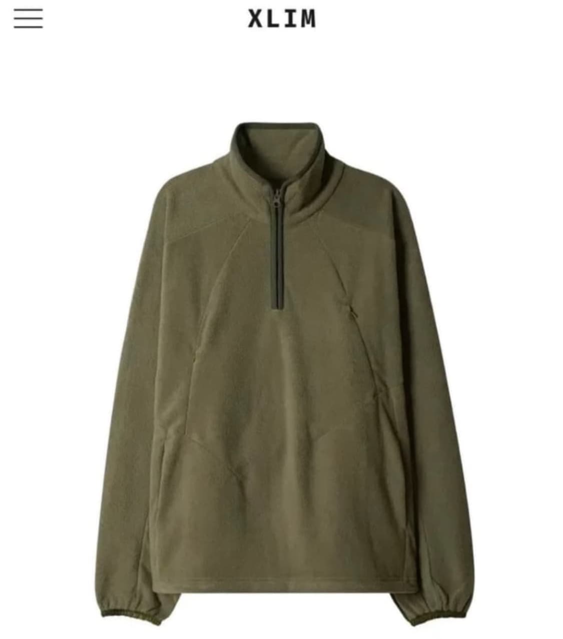 xlim ep6 반집업 half zip up 상품이미지1