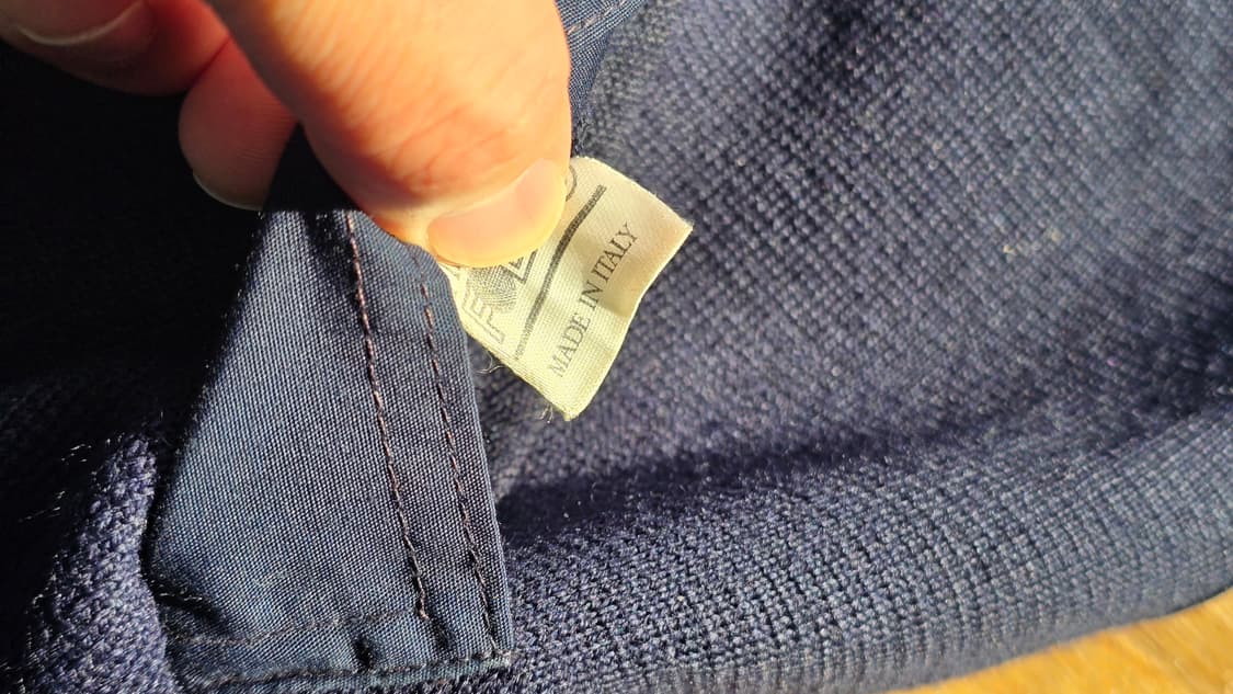 레어) 이태리  리버시브 블루종 자켓 윈드브레이커 XXL 상품이미지10