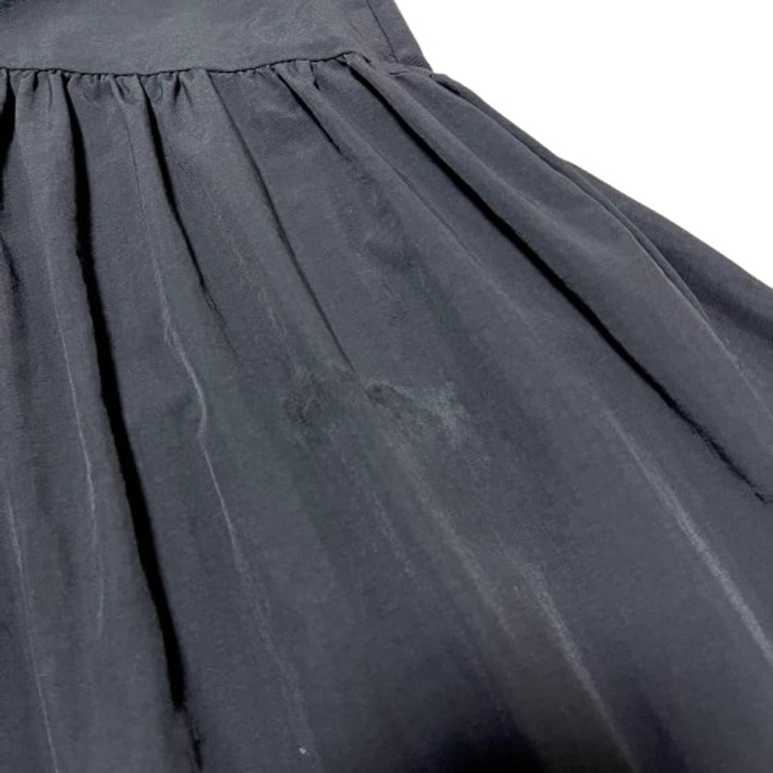 GRL Nylon Gathered Long Flare Skirt 상품이미지6