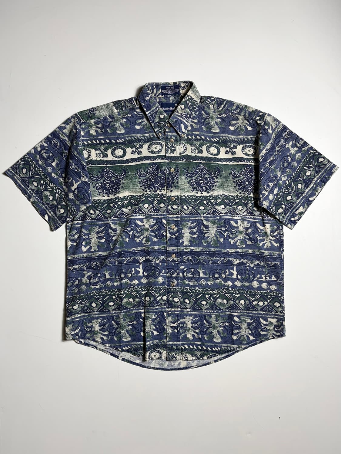 Selected00'sStanleyBlacker 하와이안반팔셔츠R2392 상품이미지1