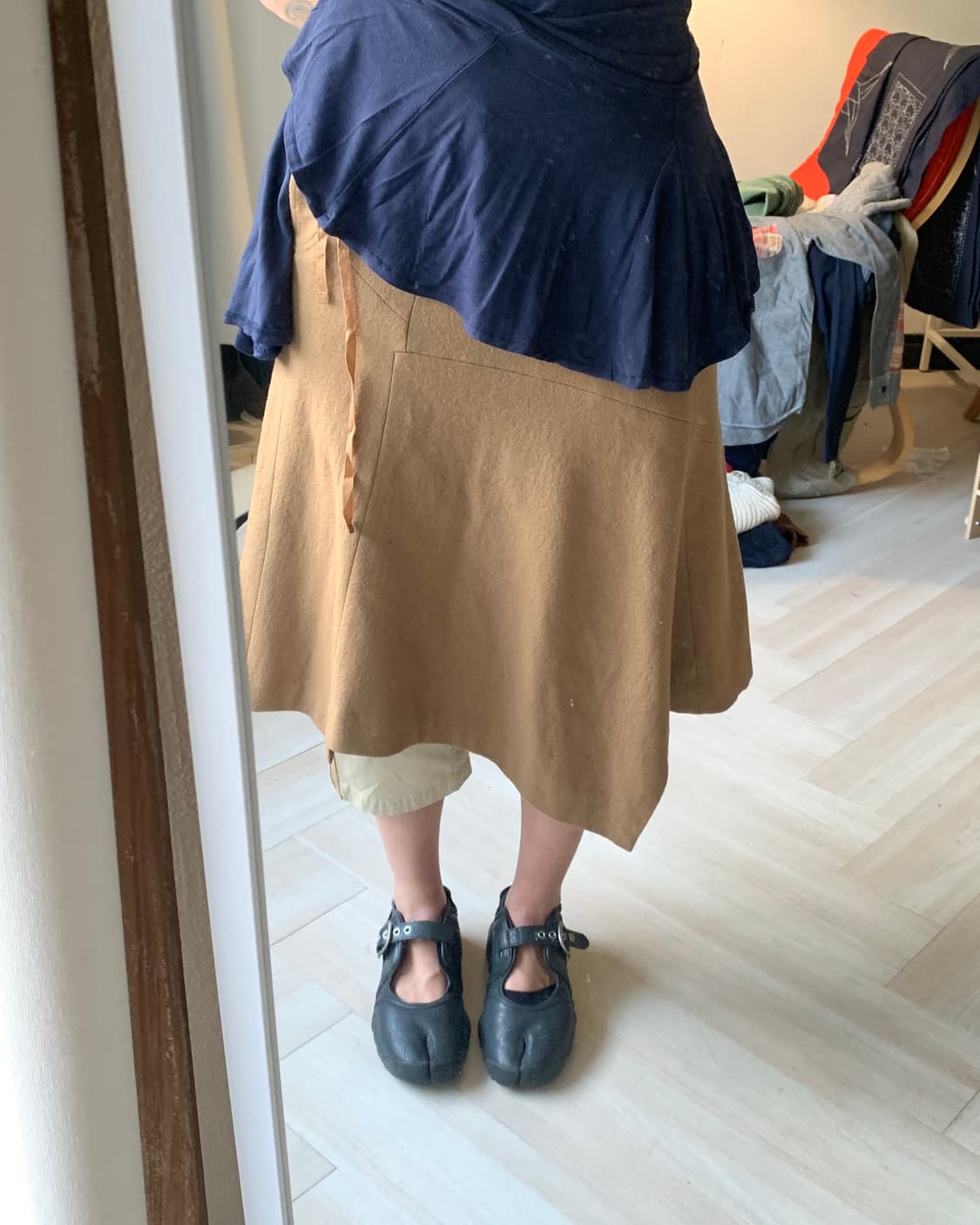[TSUMORI CHISATO] cutting wool skirt 상품이미지1