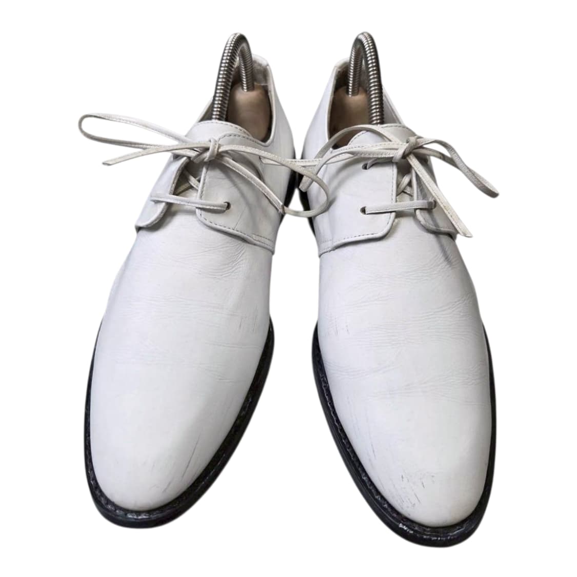 꼼데가르송 트리콧 레이디스 레더 드레스슈즈 상품이미지2