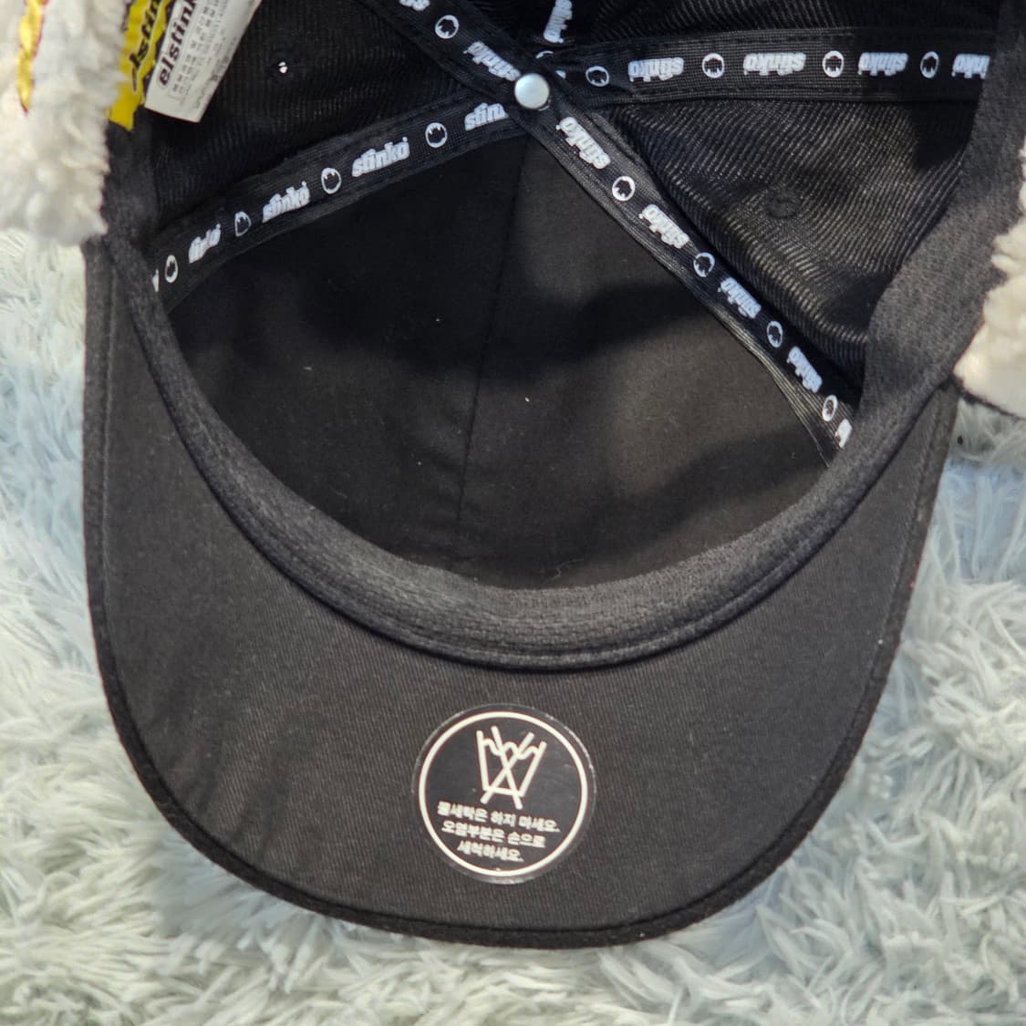 L9-2:엘스틴코 몬스터 플랩 캡 블루 체크 OSFA(54-58cm) 상품이미지7