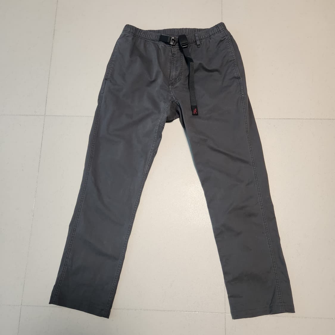 그라미치 다크 그레이 코튼 팬츠 상품이미지2