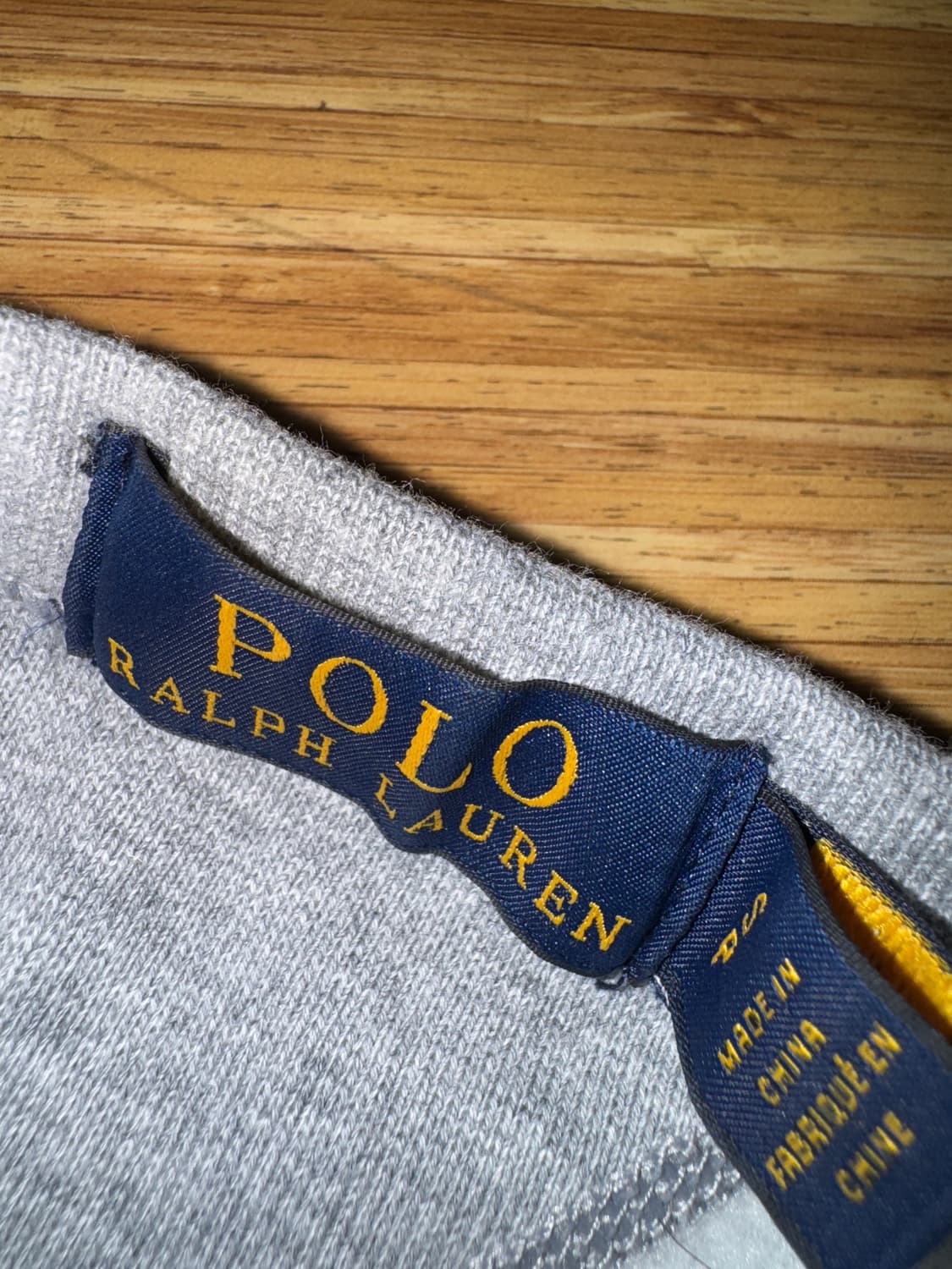 폴로맨투맨 s 그레이 상품이미지3