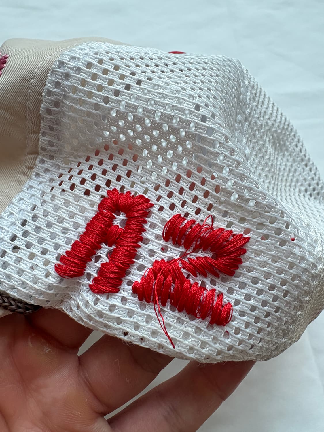 알렉스조노 베이지 캡 상품이미지3