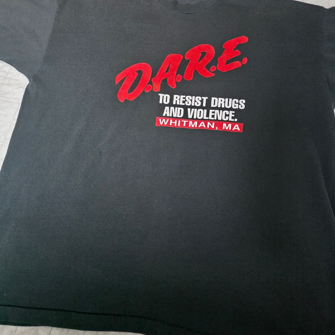 [XXL] 90s 빈티지 DARE 티셔츠 블랙 ver. 후룻 투엑 상품이미지2