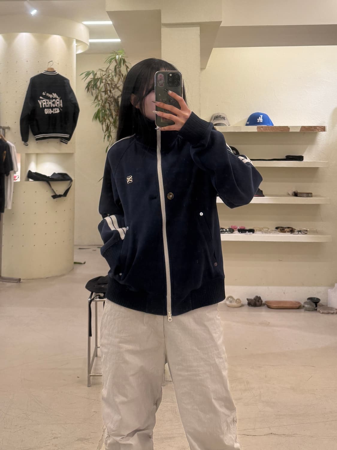 세터 미니멀 사이드라인 투웨이 집업 U731 상품이미지1