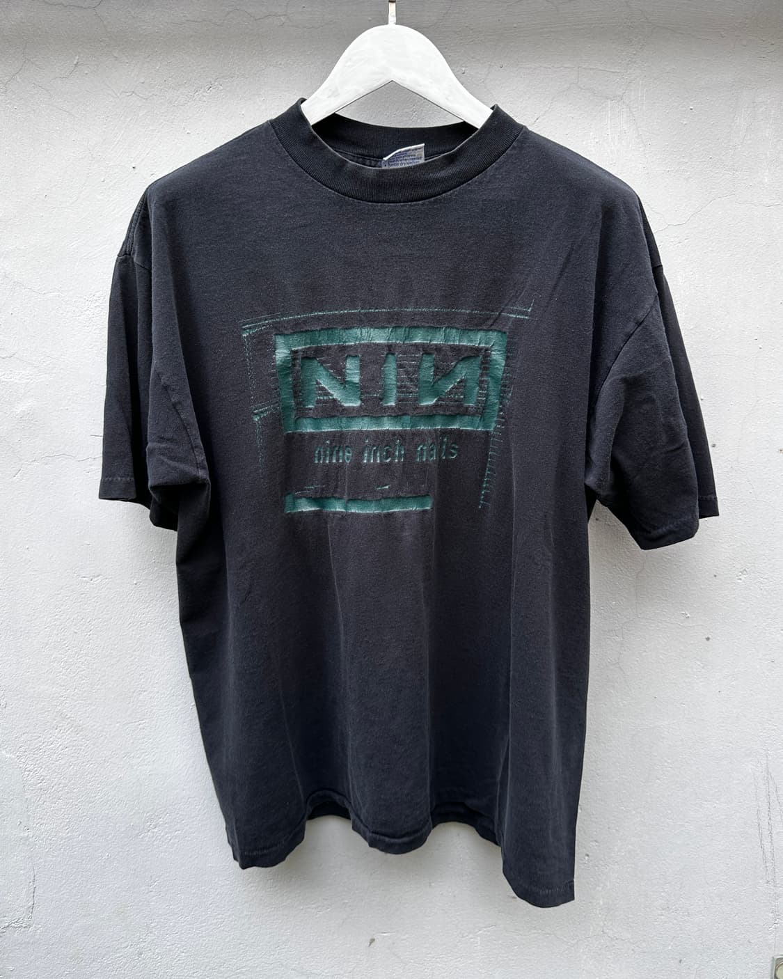 90s og 나인인치네일스 nothing 밴드티 상품이미지1