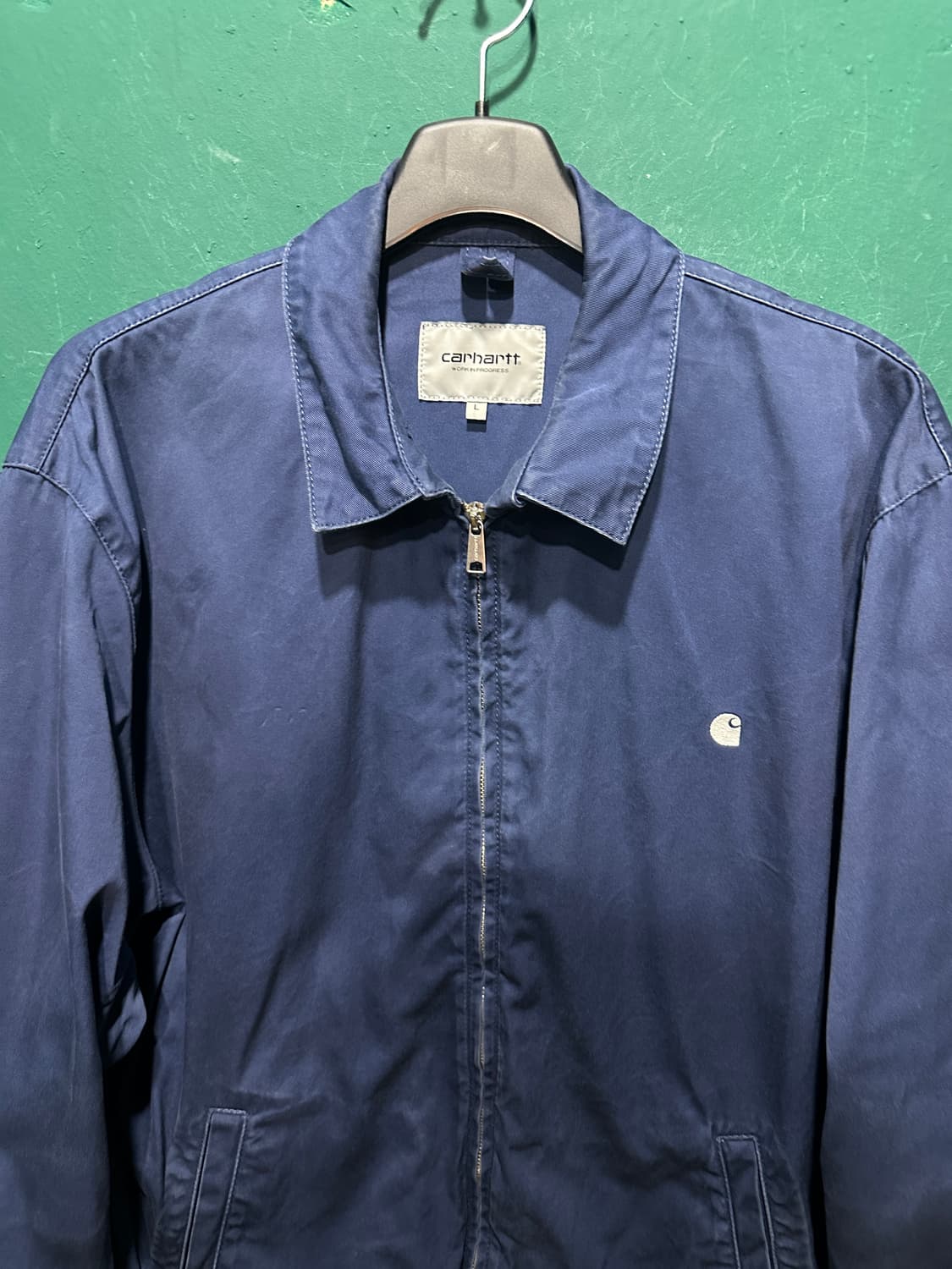 칼하트 스윙톱자켓 네이비 L 상품이미지2