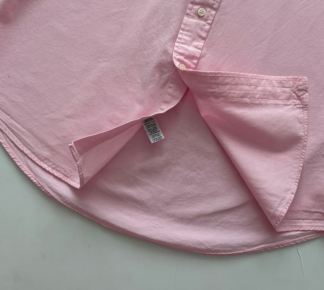 Polo 폴로랄프로렌 옥스포드 핑크 셔츠 상품이미지5