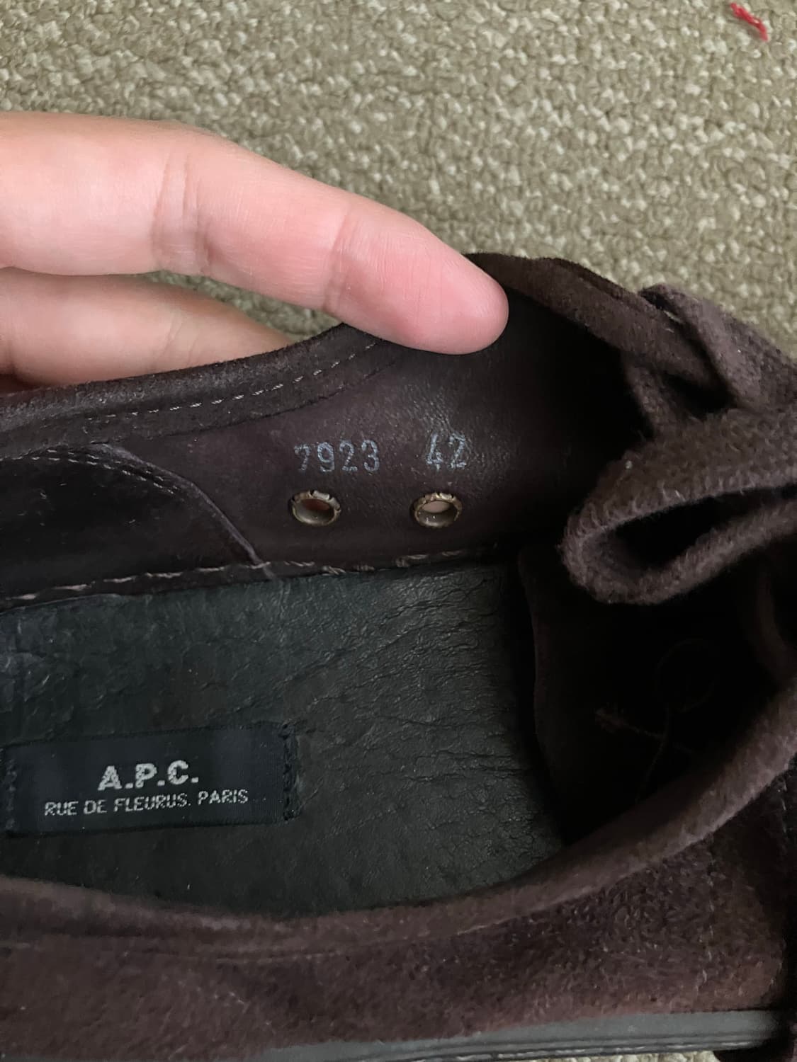 Old A.P.C sneakers 상품이미지3