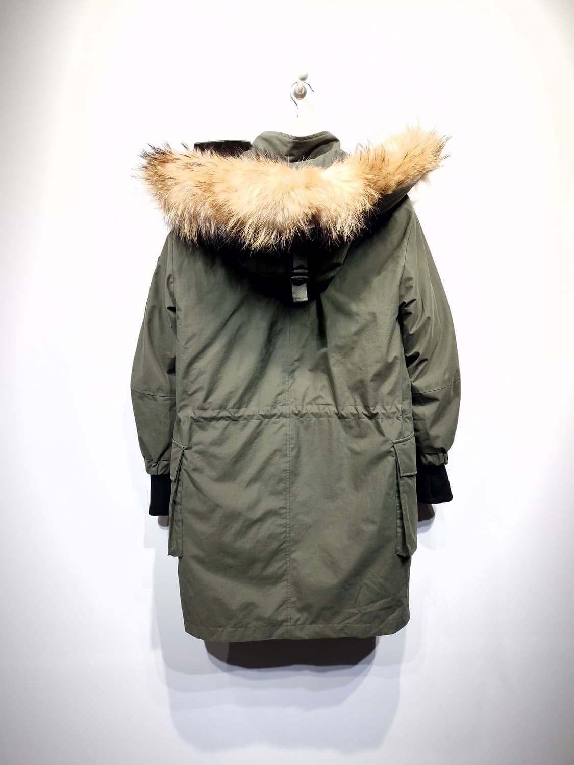 프론트로우x로우클래식 밀리터리 구스다운 파카 상품이미지4