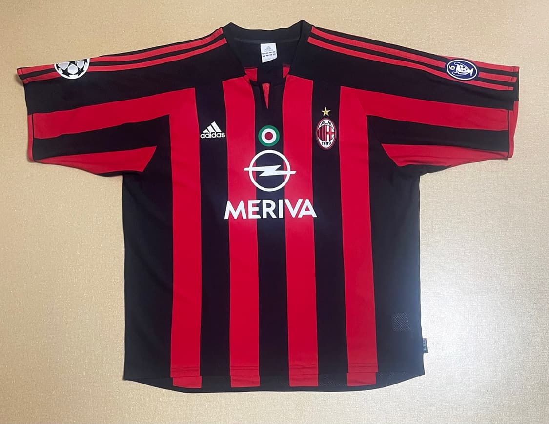 아디다스 AC밀란 03/04 홈 셔츠 셰브첸코 No.7 상품이미지9
