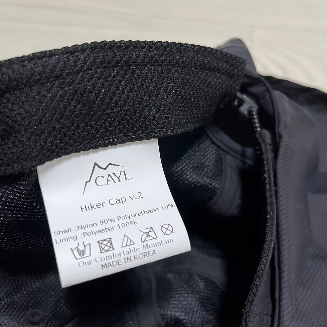 [FREE] cayl 케일 하이커캡 v.2 블랙 상품이미지5