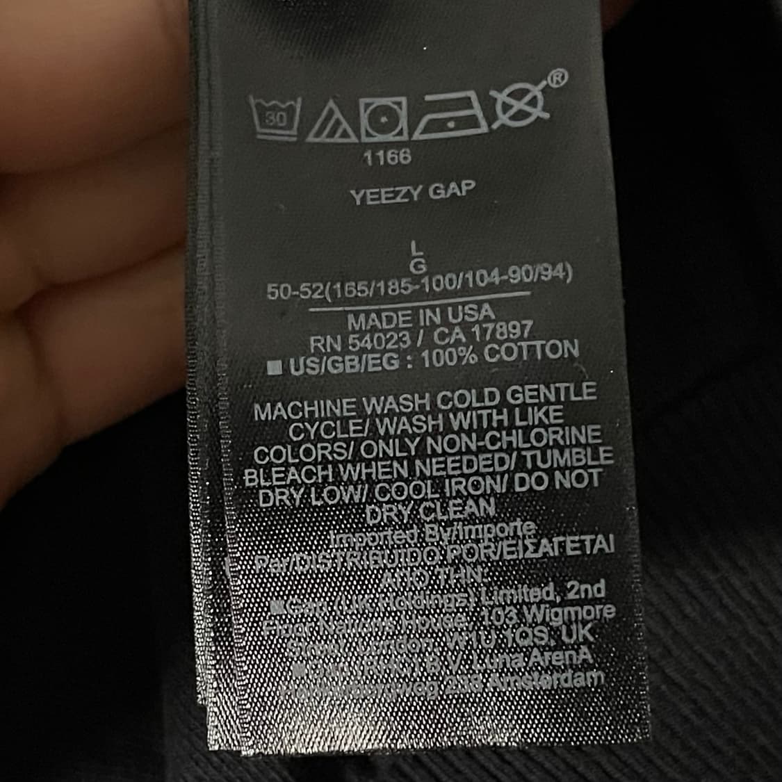 이지갭 발렌시아가 칸예 도브 후드티 (on.598)   상품이미지7