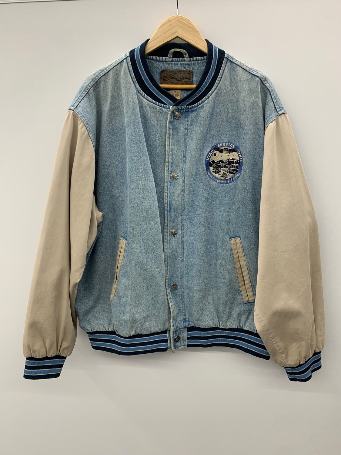 90s 데님 스타디움 자켓 상품이미지4