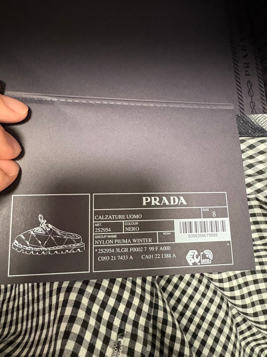 프라다 털 슬리퍼 사이즈 8 상품이미지5