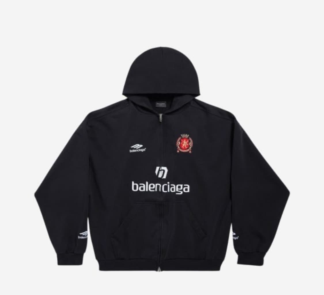 발렌시아가 파리 사커 후드집업 M 상품이미지2