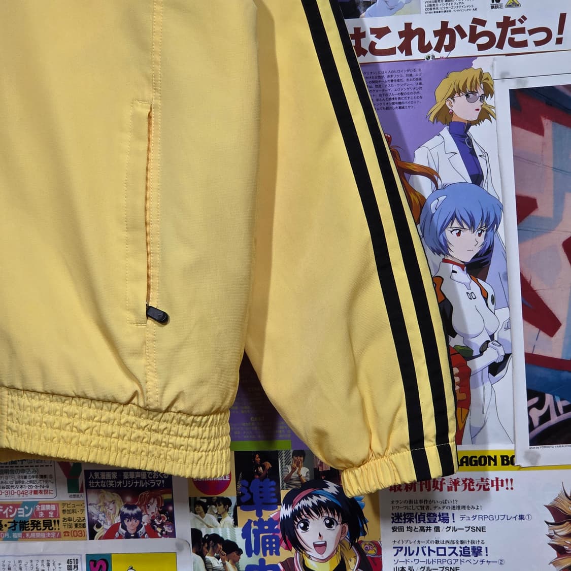 아디다스 올드스쿨 삼선 후드 누빔 점퍼 상품이미지4