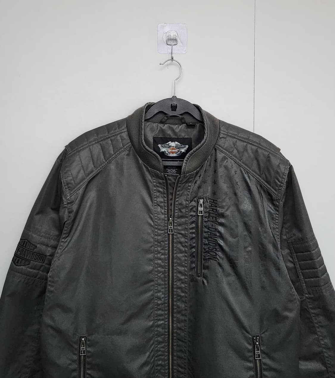 할리데이비슨 100 항공점퍼 라이더자켓 블루종 상품이미지10
