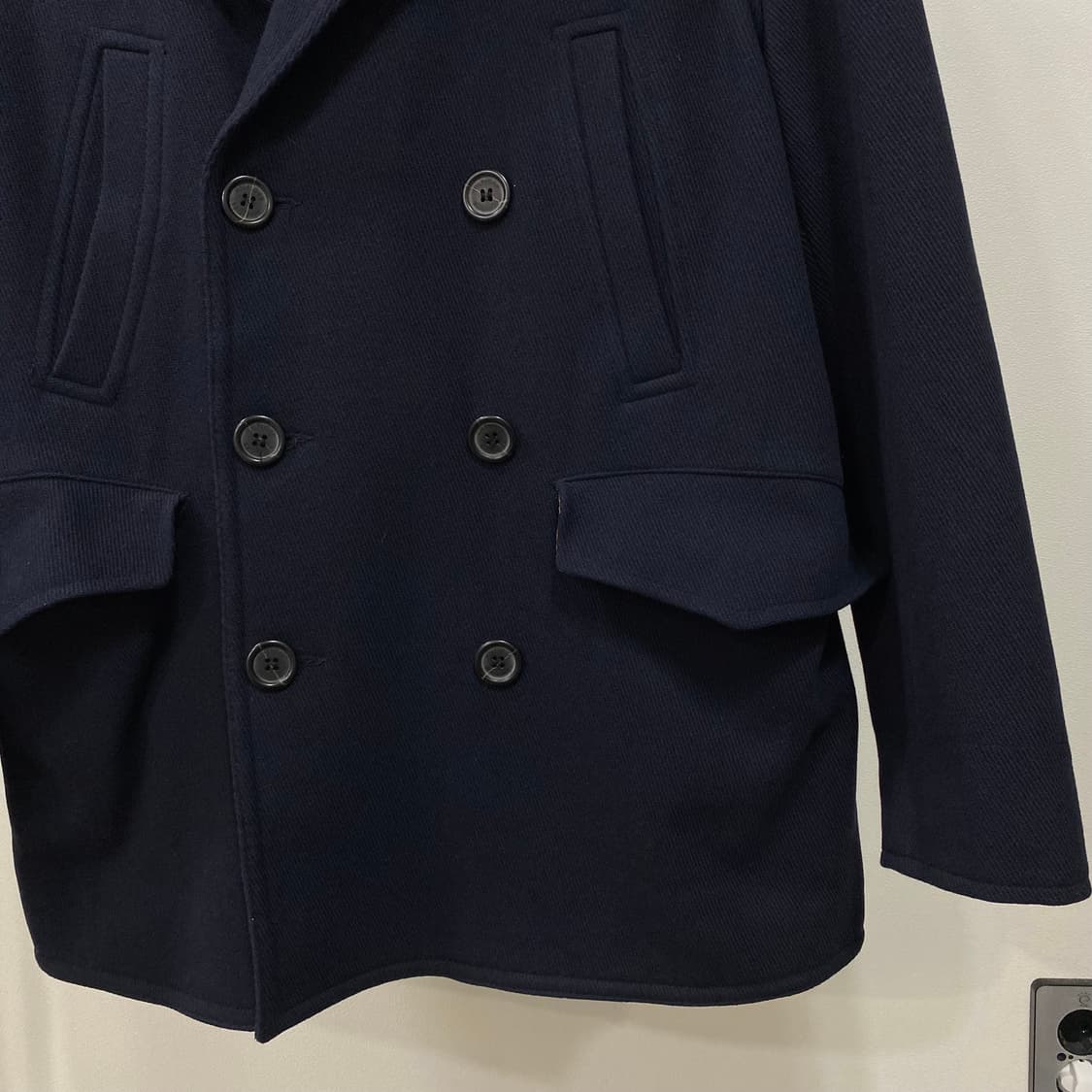 타미힐피거 울 하프 더블 코트 상품이미지4