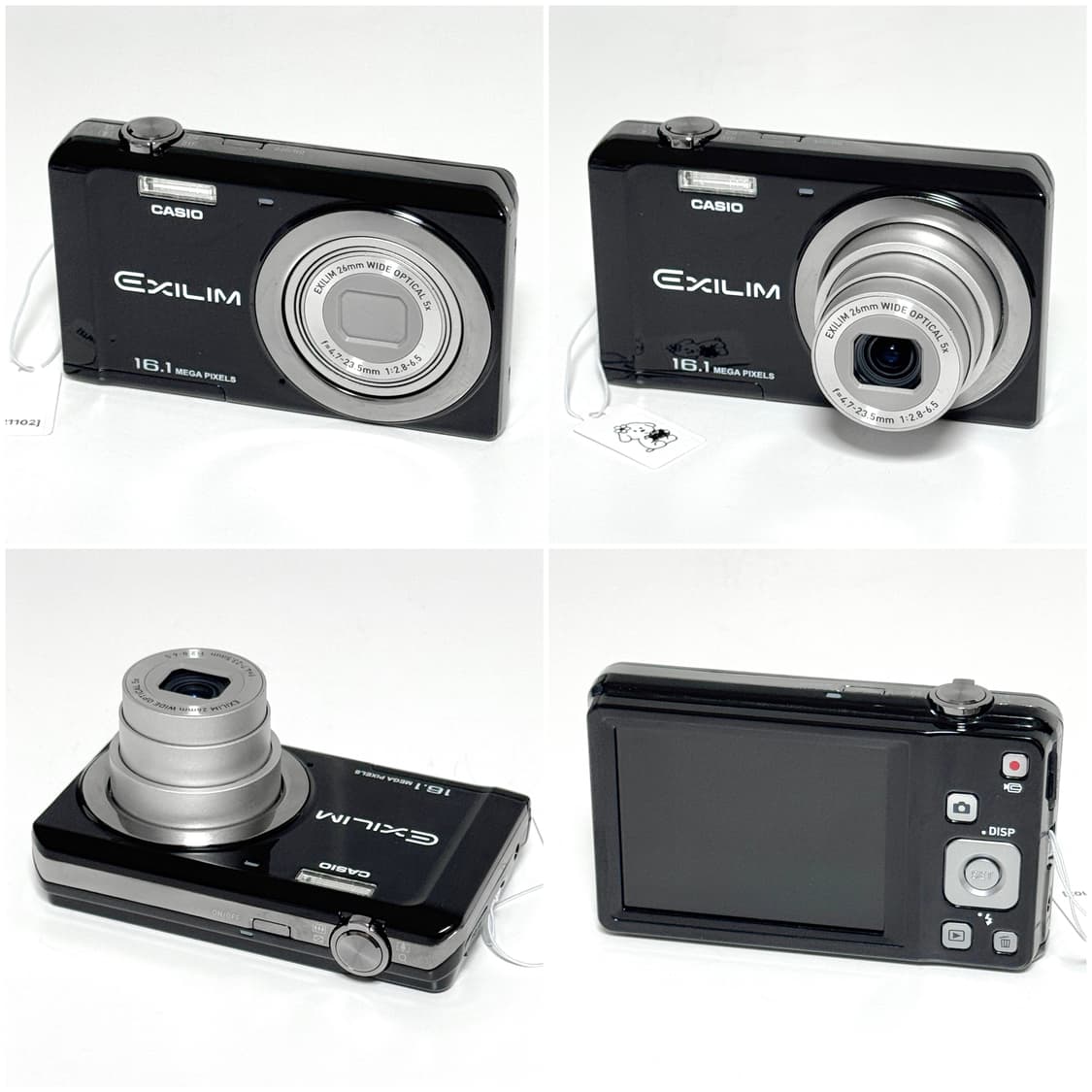 카시오 엑슬림 EX-ZS6 / Z28 블랙 빈티지디카 상품이미지3