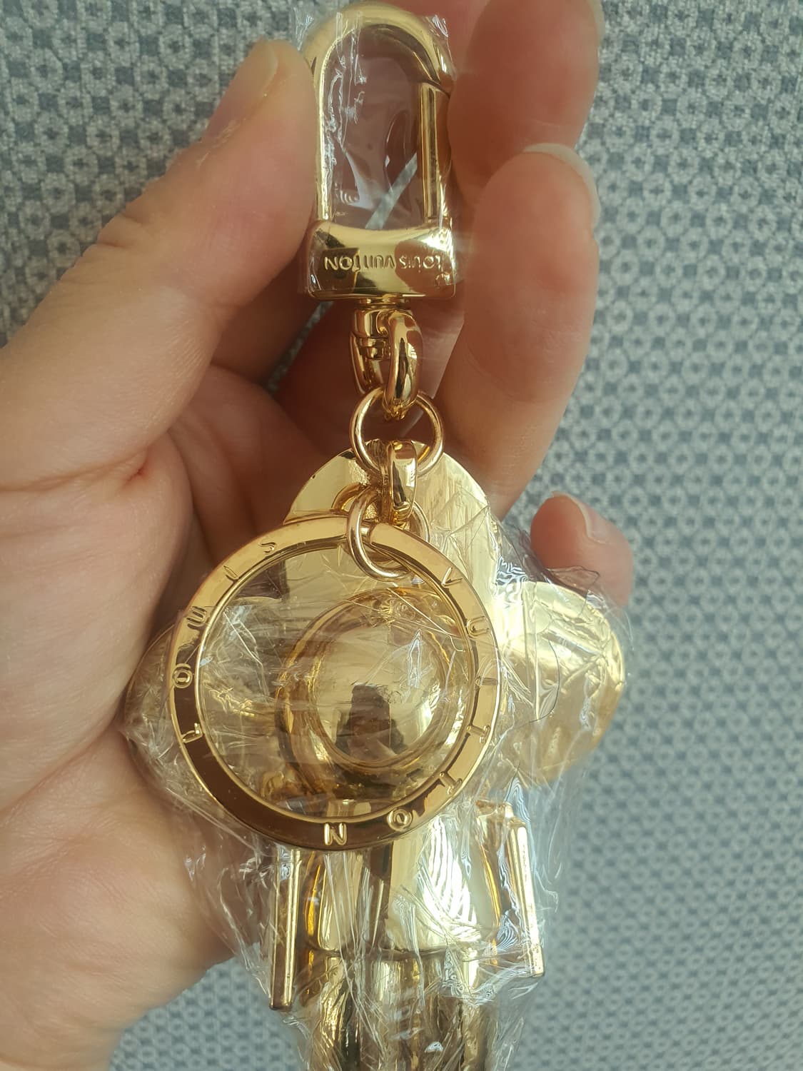 루이비통키링 루이비통비비엔키링 화이트골드 비비엔 비비엔백참 새상품 상품이미지6