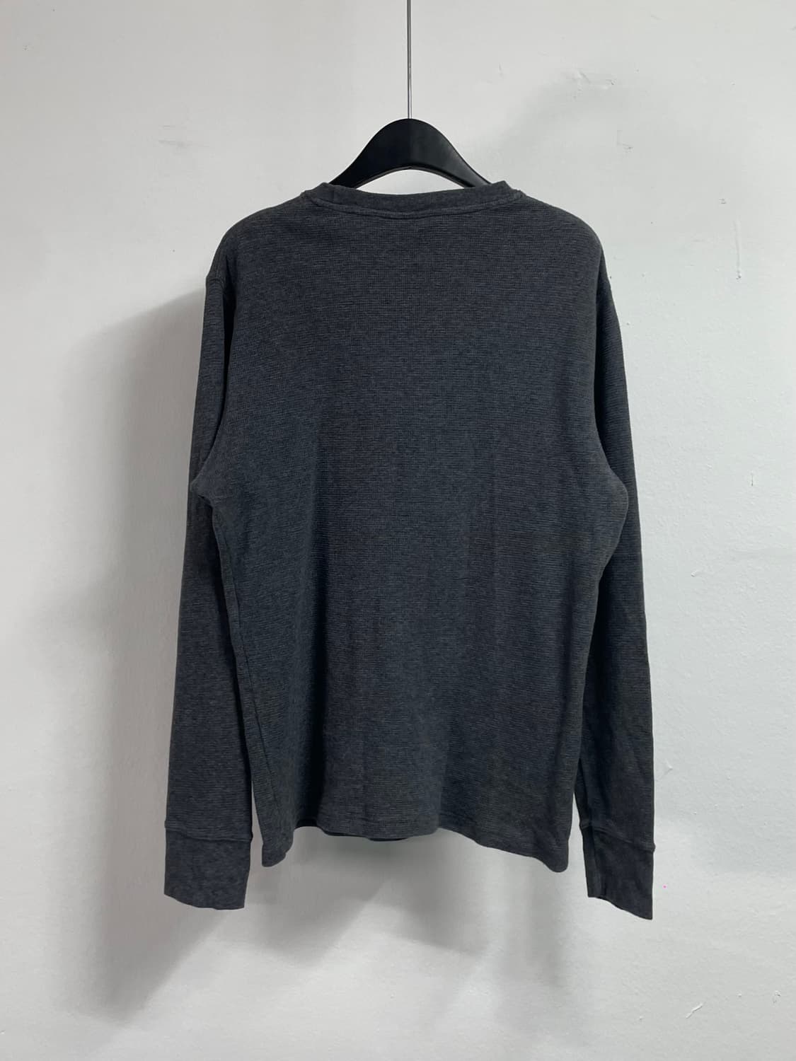 폴로 랄프로렌 그레이 와플 롱슬리브 (on.598) 상품이미지3