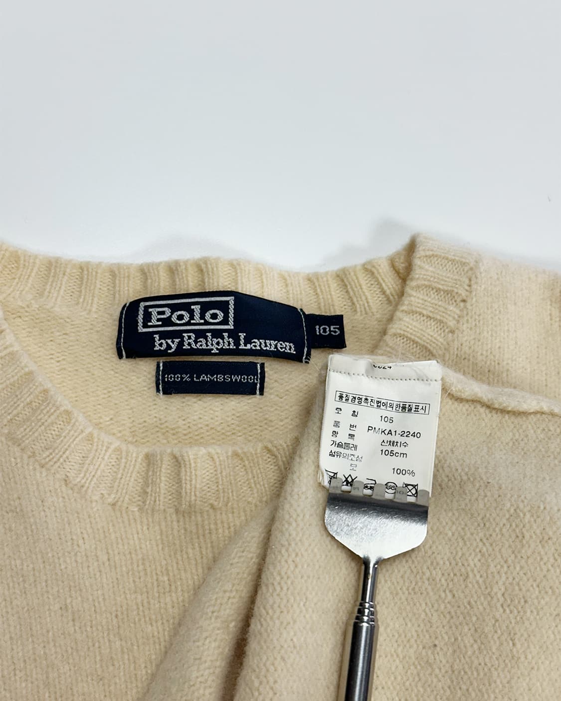 폴로랄프로렌 램스울 니트 레몬 상품이미지4