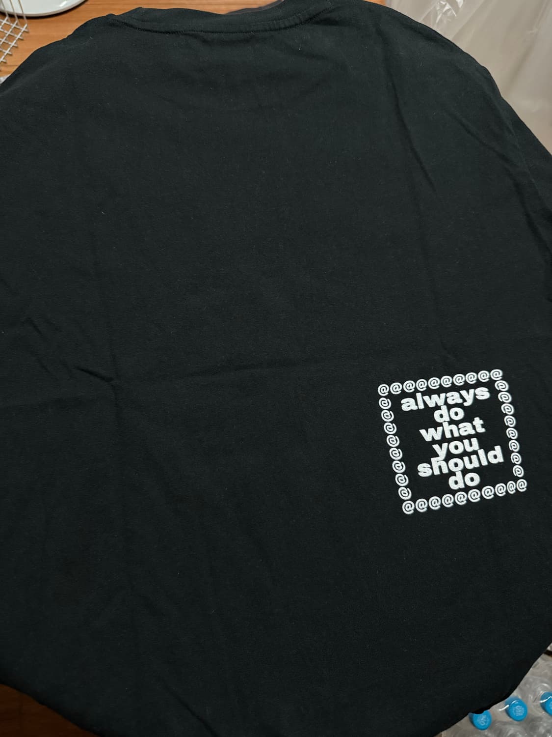 Always do what you should do 반팔티 상품이미지4