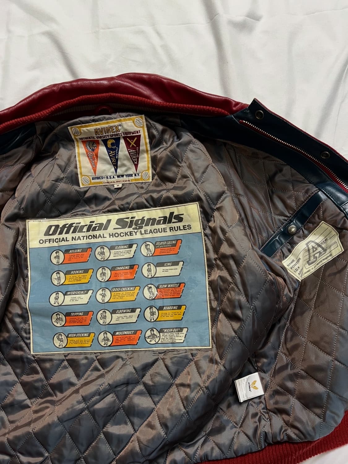 아비렉스 비기 가죽자켓 상품이미지7