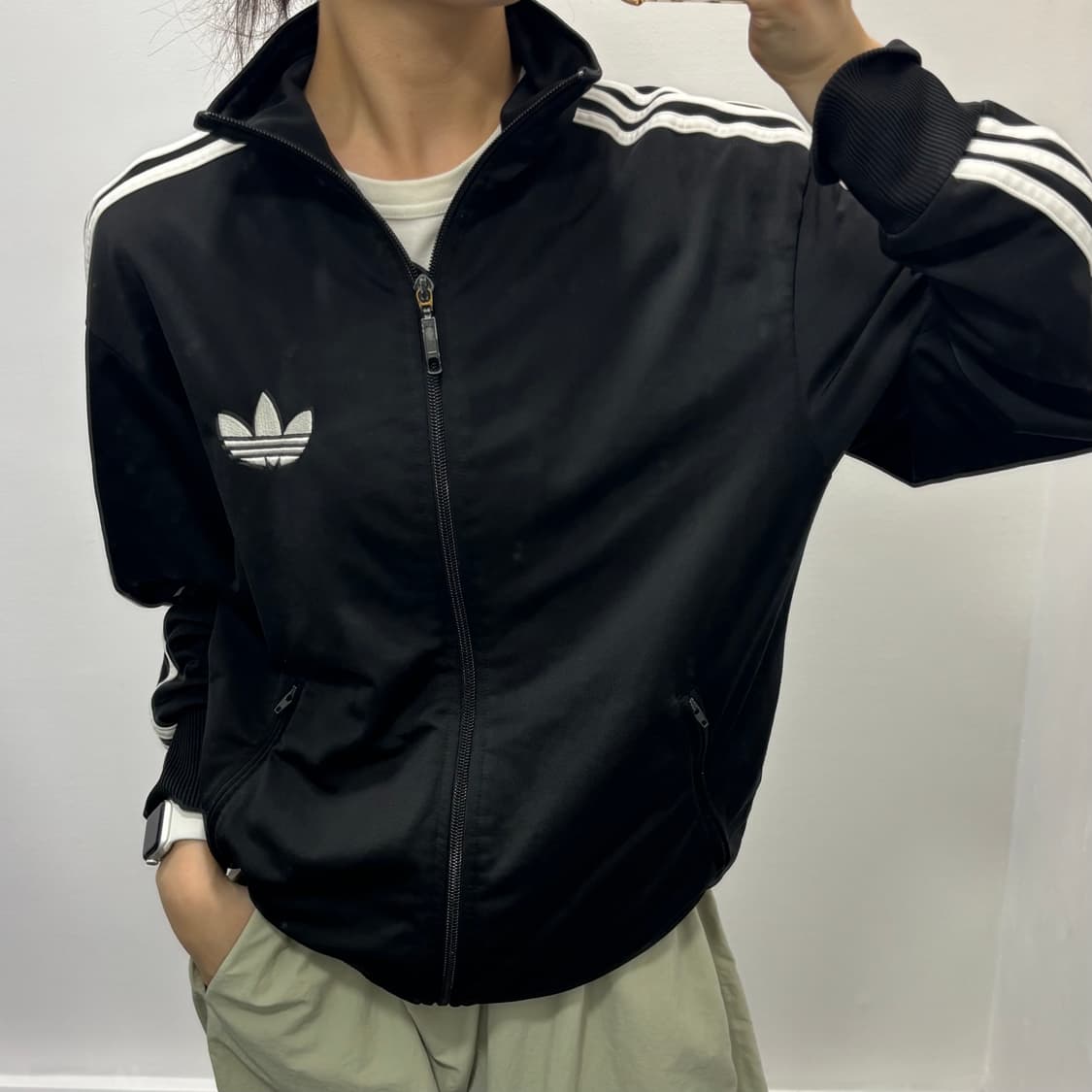 아디다스 블랙 져지 상품이미지1