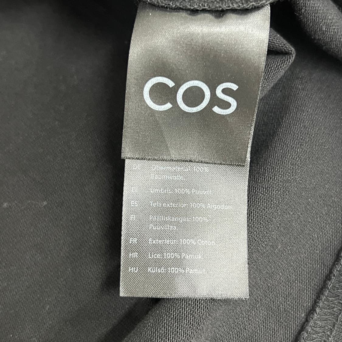 COS 코스 릴렉스핏 헤비웨이트 포켓 반팔 티셔츠 M 상품이미지7