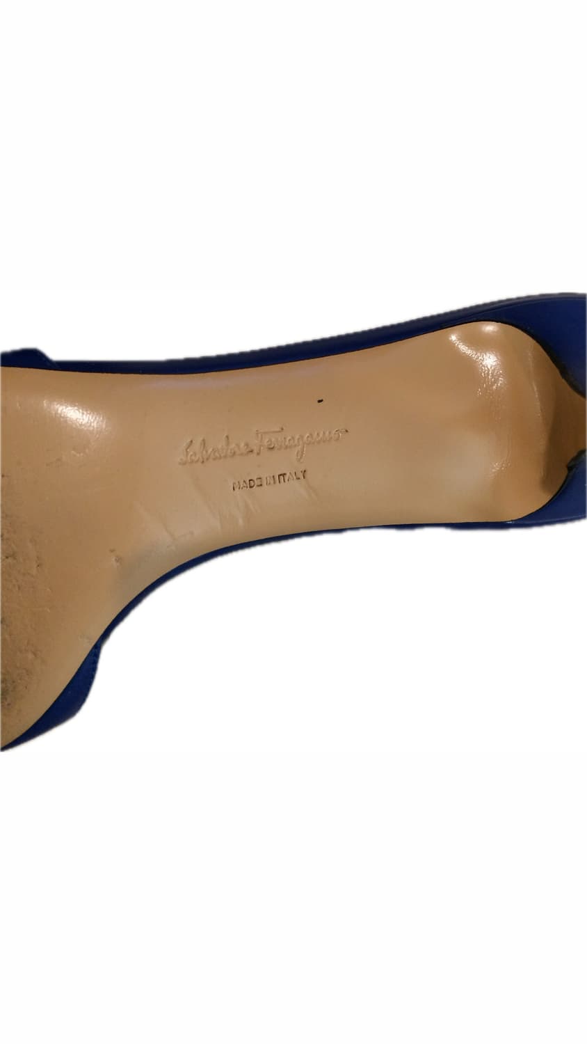 Salvatore Ferragamo 블루 리본 힐 상품이미지4