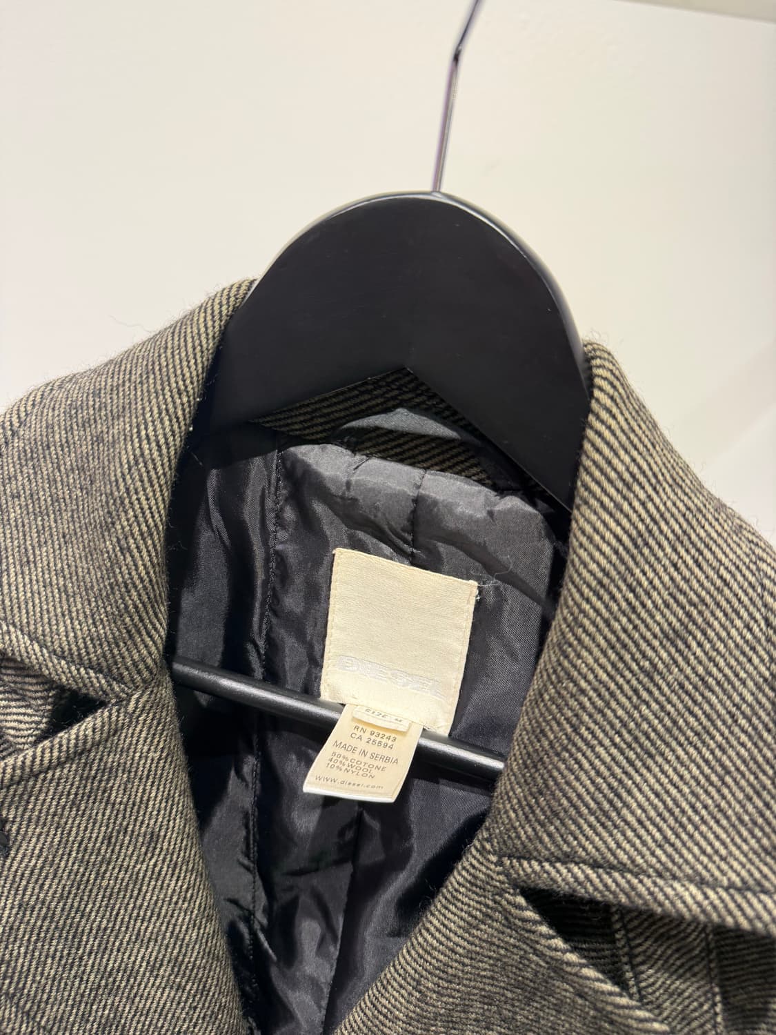 디젤 디테일 코트 상품이미지7