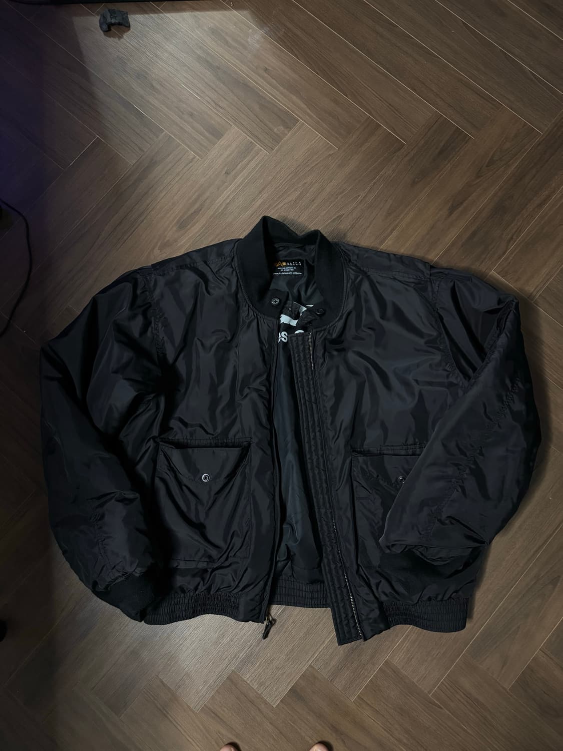 꼼데가르송 알파 인더스트리 Wep 봄버 자켓 XL 상품이미지3