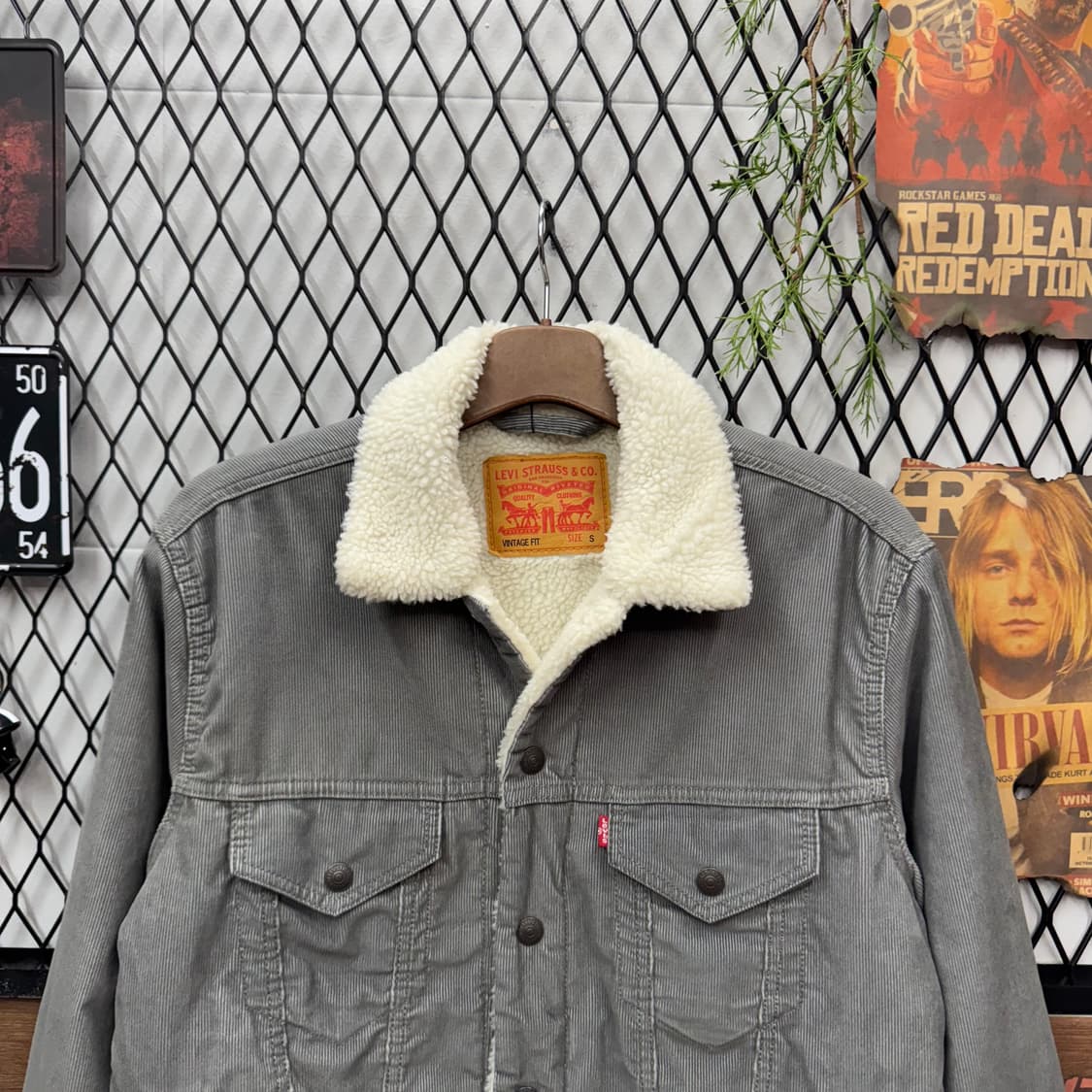 리바이스 타입 3 쉐르파 트러커 자켓 그레이 상품이미지3