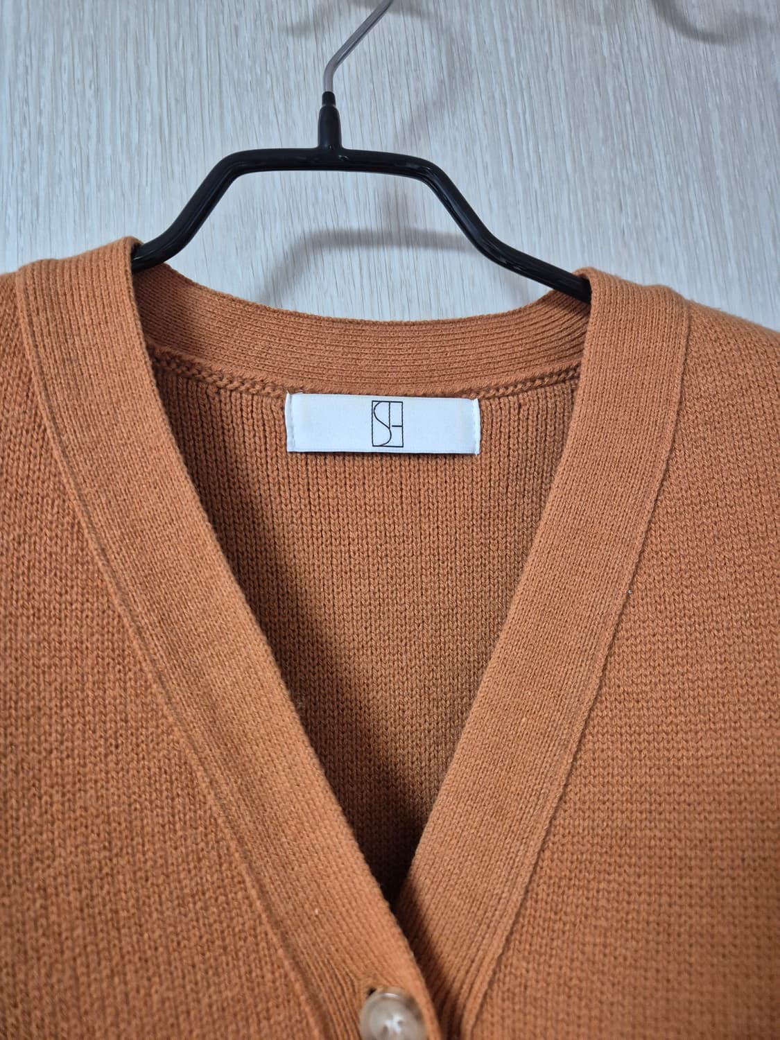 시에 sie 버킨 가디건  텐저린 브라운 상품이미지7