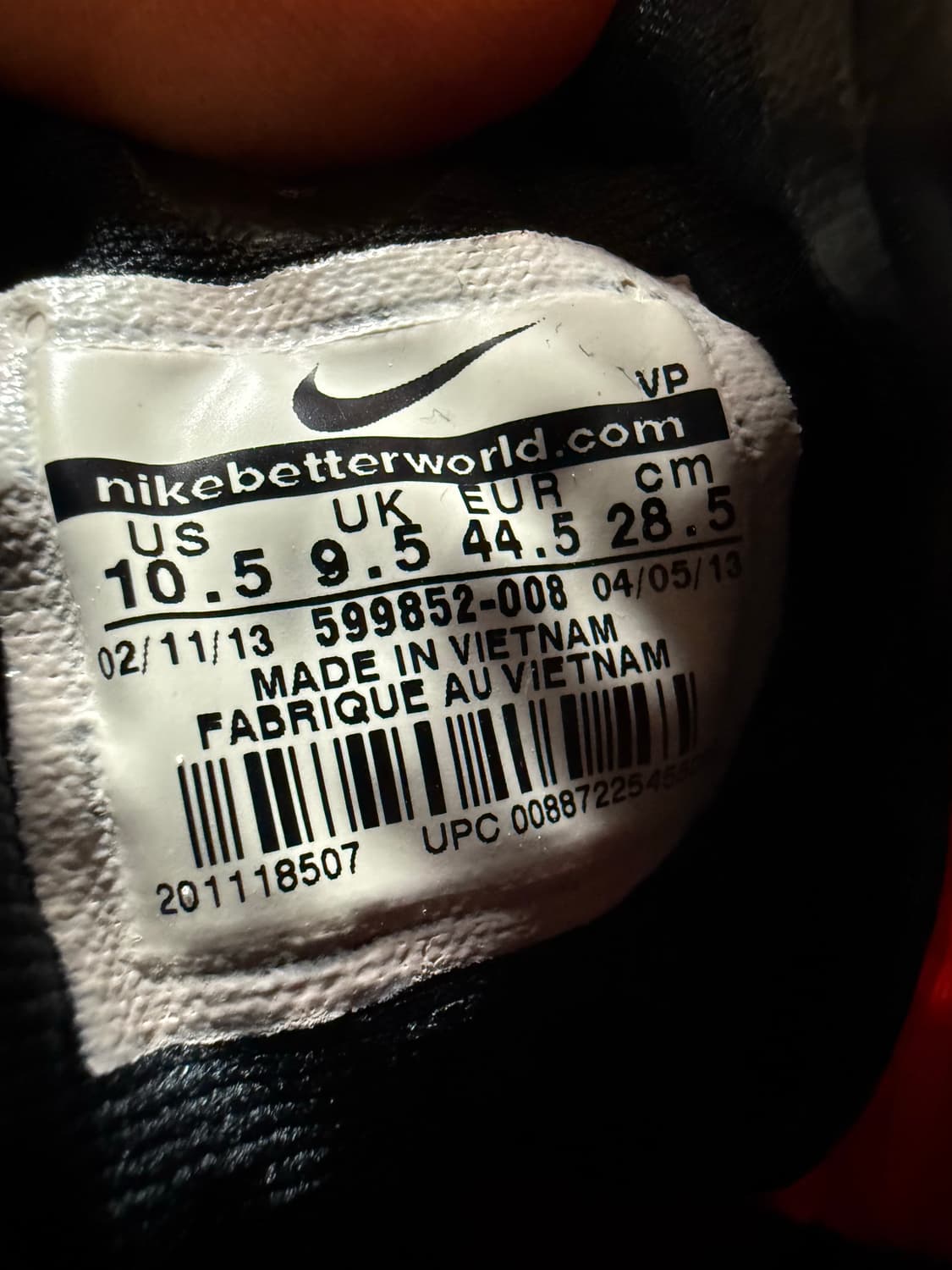 나이키 하이퍼베놈 팬텀1 FG OG 브라이트 시트러스 285 상품이미지6