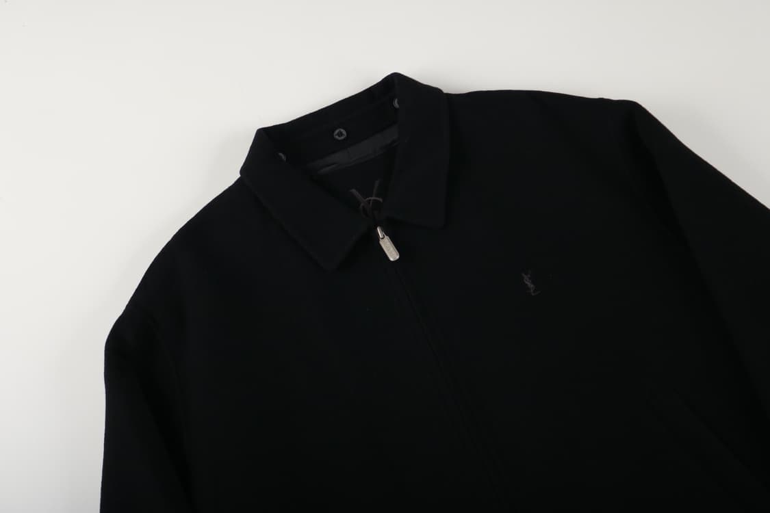 [XL] 90's 입생로랑 울 블루종 자켓 상품이미지2