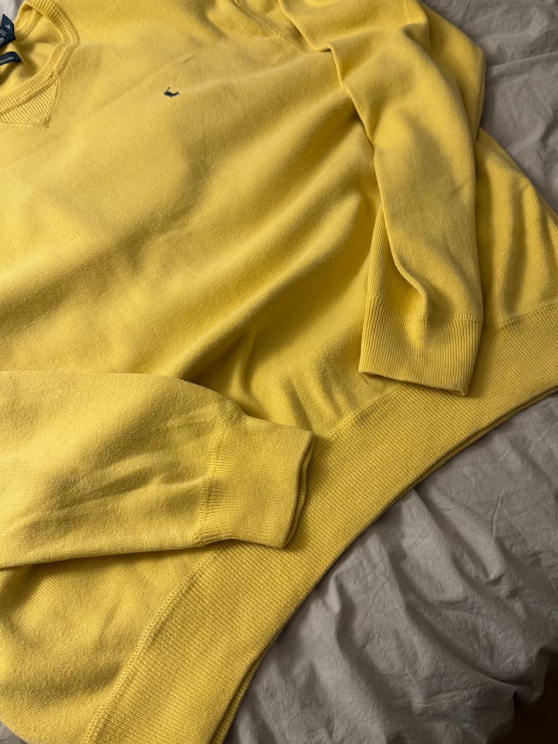 폴로 랄프로렌 연노랑 니트 상품이미지4