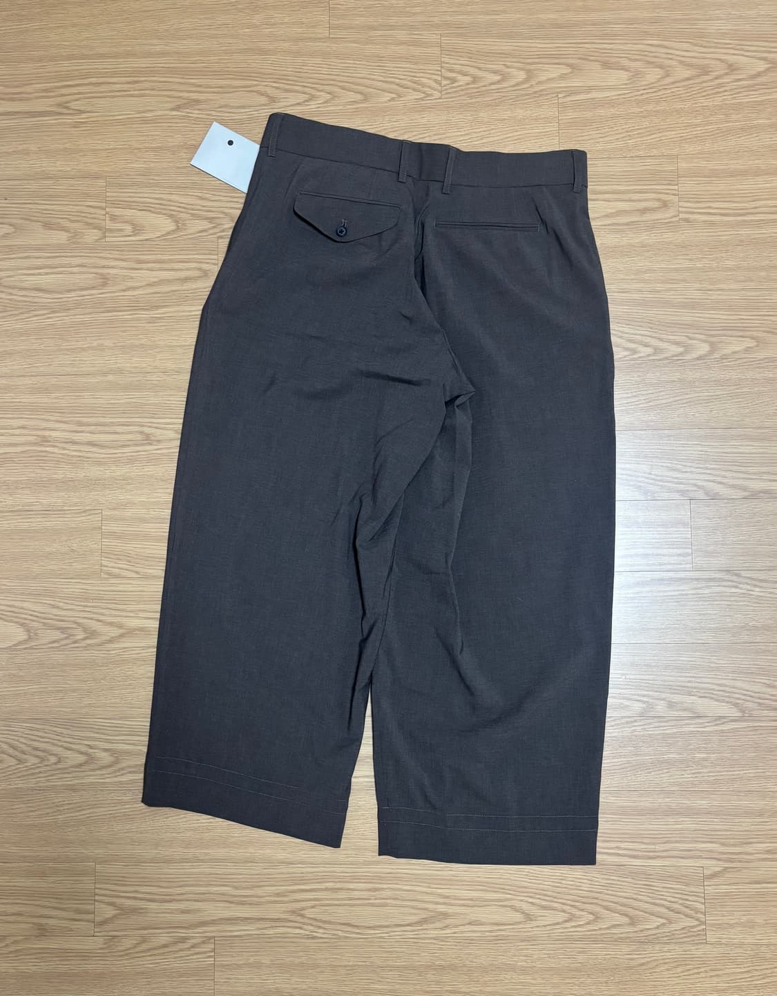 [새상품] kolor beacon 컬러비컨 컬러 비콘 브라운 슬렉스 팬츠 상품이미지5