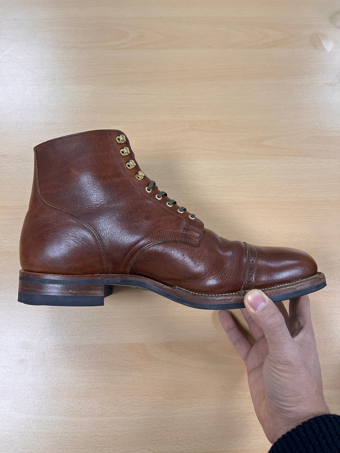 바이버그 2030 서비스부츠 9E whiskey regency calf 상품이미지5