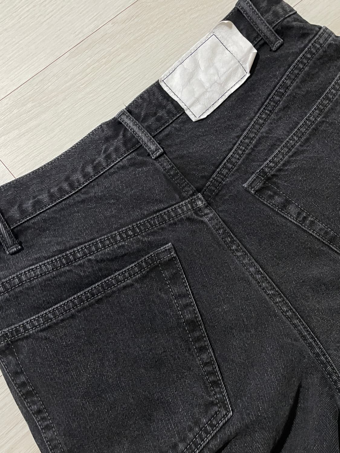 [S]디스이즈네버댓 릴렉스드 진 블랙 상품이미지4