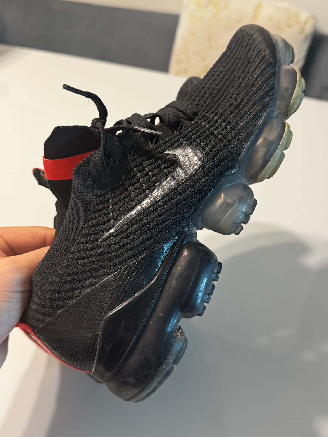 나이키 에어 베이퍼맥스 플라이니트3블랙 스네이크스킨 size 265 상품이미지1