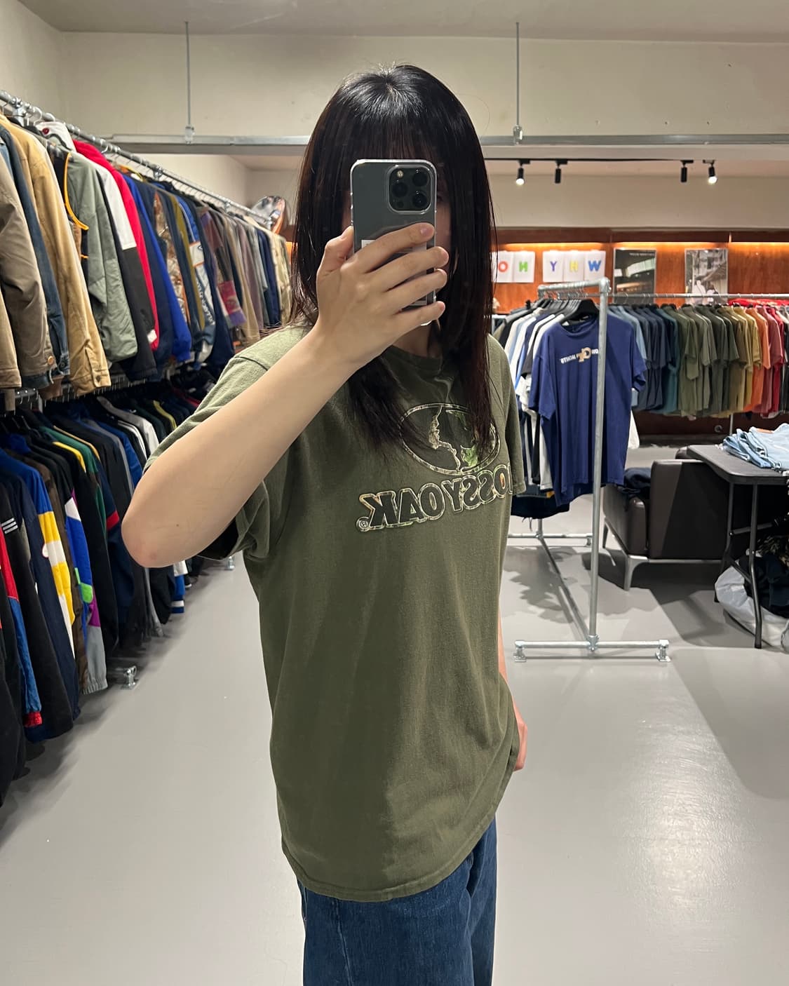 90s Mossy oak 프린팅 티셔츠 상품이미지2