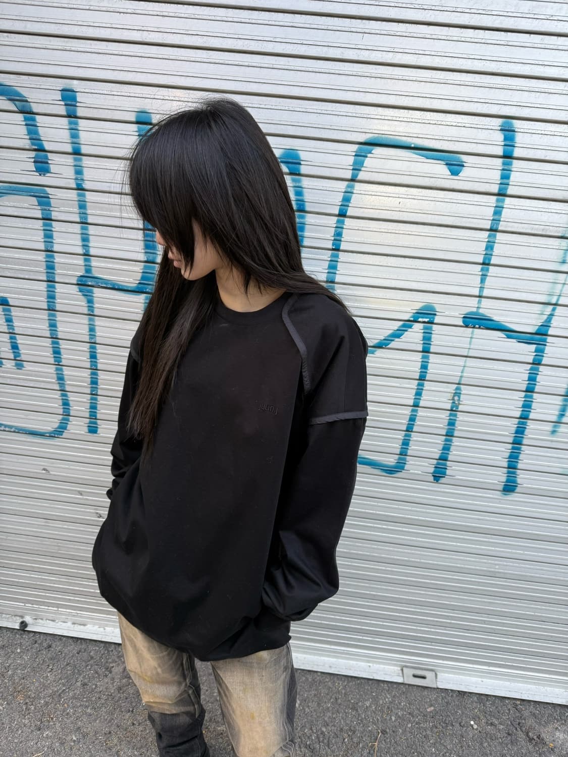 준지 파이핑 오버핏 롱 슬리브 상품이미지9