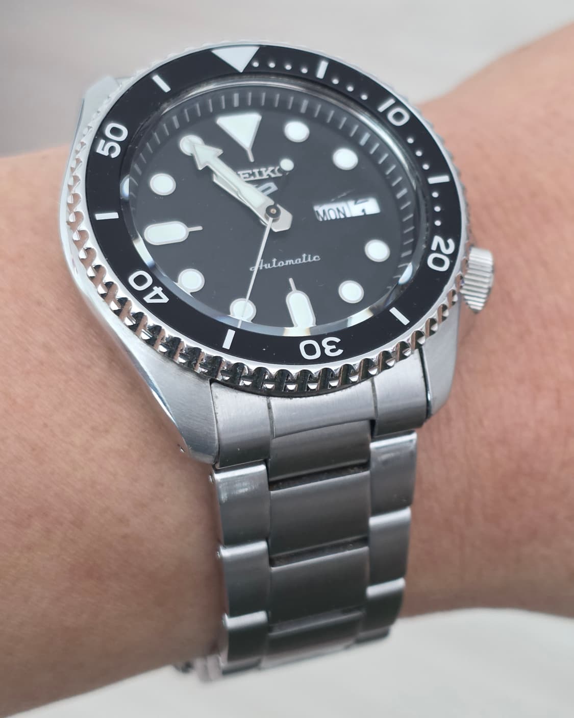 세이코(SEIKO)5 오토메틱 Sports 다이버 SRPD55K1 시계  상품이미지6