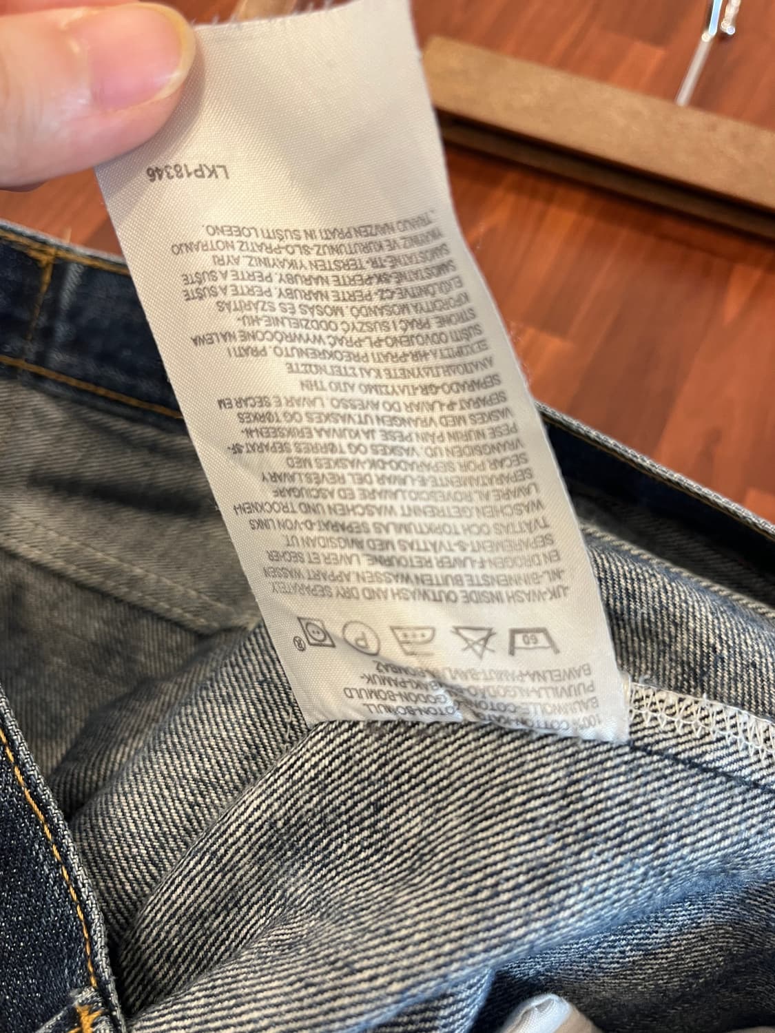 Levis 리바이스 501 데님 팬츠 (34inch) 상품이미지10